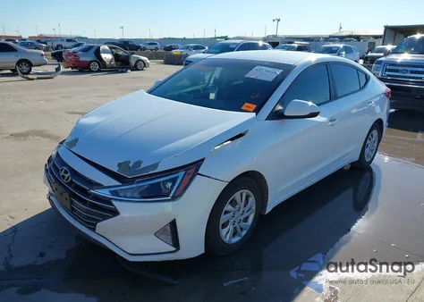 2019 Hyundai Elantra Se z USA, uszkodzony, nr VIN 5NPD74LFXKH436851